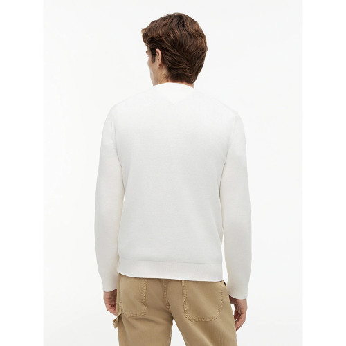 Tommy Hilfiger Ανδρική πλεκτή μπλούζα Tommy Flag Embroidery Lightweight Slim Jumper